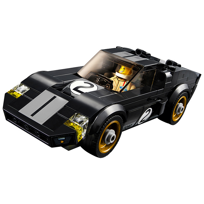 乐高 超级赛车系列 2016福特GT与1966福特GT40 75881