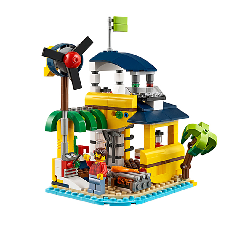 乐高 创意百变系列 海岛探险之旅 31064