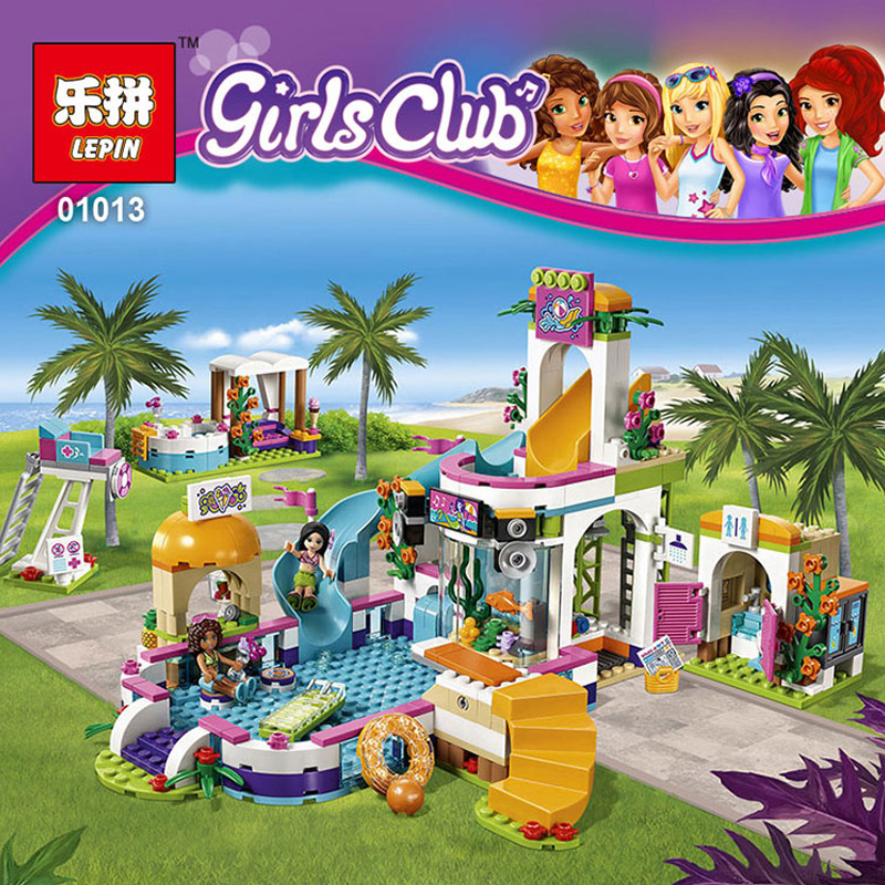 乐高 好朋友系列 心湖城夏季游泳池 41313