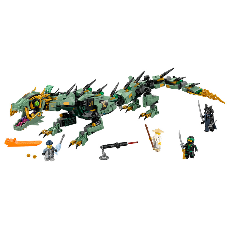 乐高幻影忍者系列 绿忍者的飞天机甲神龙