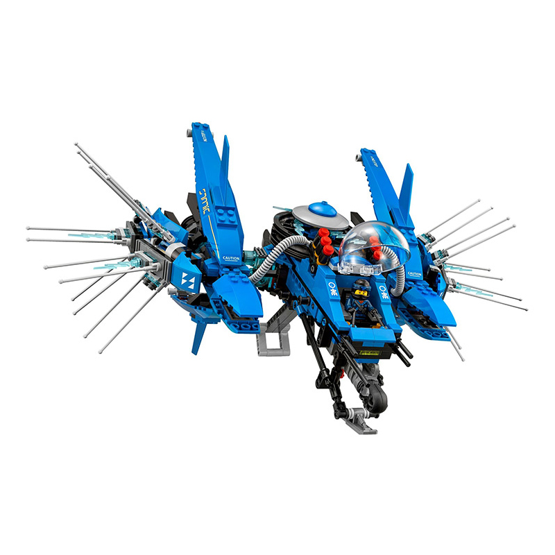 乐高幻影忍者系列 雷电忍者的雷霆战斗机