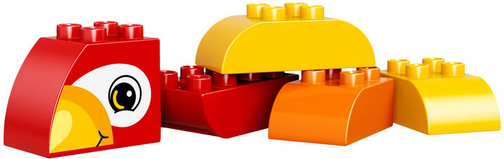 乐高得宝大颗粒系列  小鹦鹉儿童智益玩具